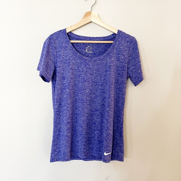 Nike Dri-Fit Short Sleeve Running Shirt - Picture 1 of 8